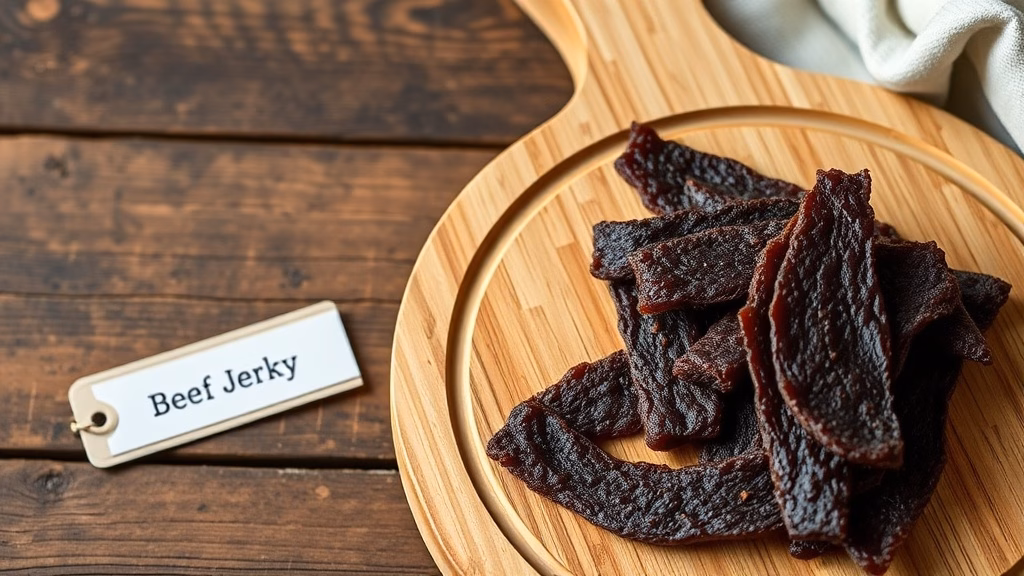 Organic and Zero-Sugar Beef Jerky